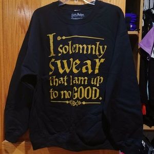 Harry Potter “I solemnly swear that I am up to no good” crewneck sweatshirt